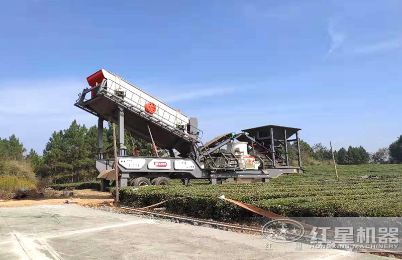 湖南衡陽制沙現場